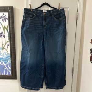 Lane Bryant Wide Leg Jeans Size 20